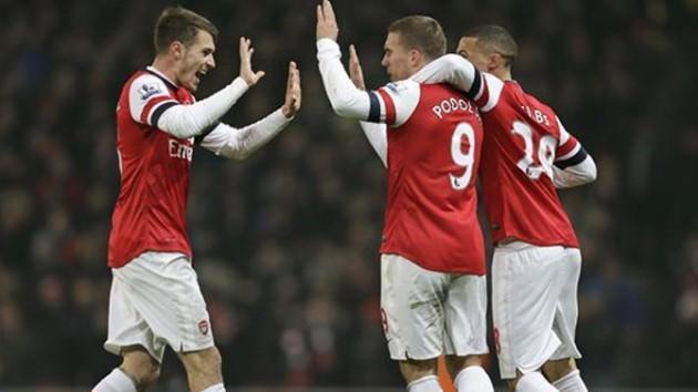<p>14 Arsenal</p>