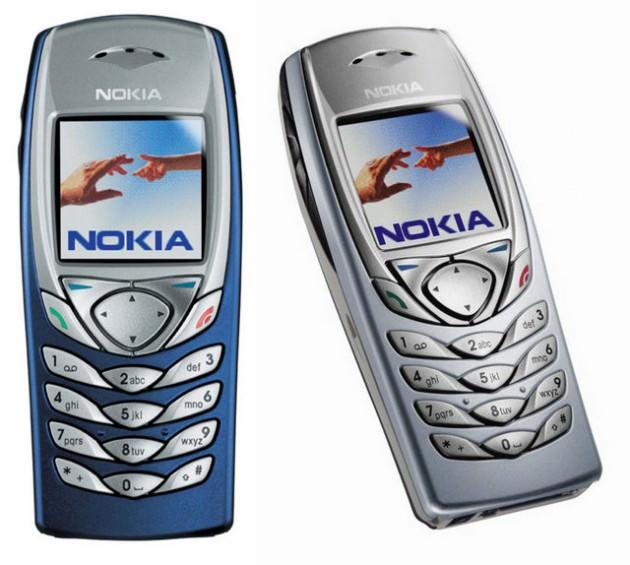 <p>2002-Nokia 6100</p>