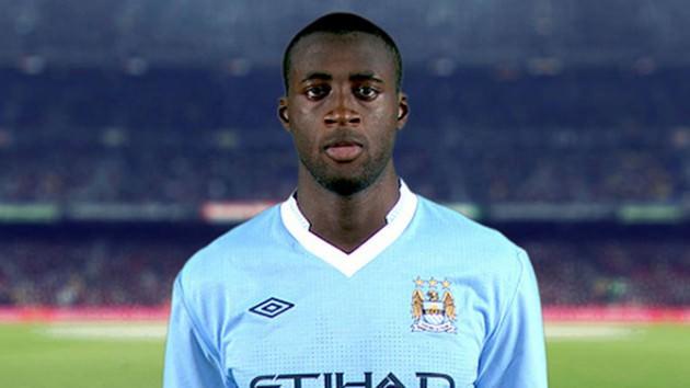 25. Yaya Toure - Manchester City
