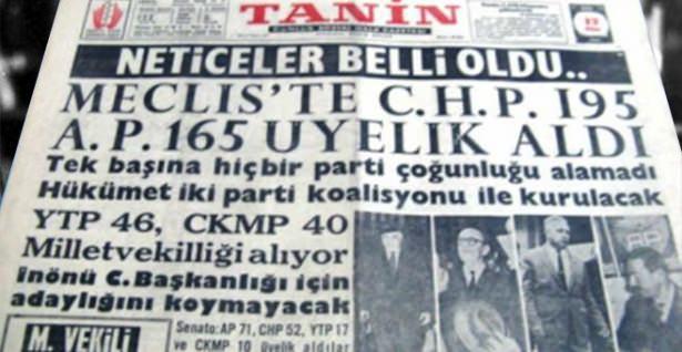 <p><strong>1962-1963/ CHP-YTP-CMKP-Bağımsızlar Koalisyonu</strong></p>
<p>Hükümeti kurma görevi, 4 Haziran 1962 tarihinde Cumhurbaşkanı Cemal Gürsel tarafından yine Malatya Milletvekili İsmet İnönü'ye verildi. İnönü, aynı gün görüşmelere başladı. Yine eski sorularla karşılaştı: Devletin ekonomi üzerindeki kontrolü ne kadar olacaktı, özel sektöre ne kadar özgürlük verilecekti? Bir ilerleme kaydedemeyen İnönü, 18 Haziran'da çabasından vazgeçti. Fakat askeri baskı devreye girdi ve 24 Haziran'da (hükümet krizinin 25. gününde) CHP, CKMP, YTP ve bağımsızlar (çoğunluğu eski AP'li milletvekili) bir koalisyon hükümeti kurmada anlaştı.</p>
