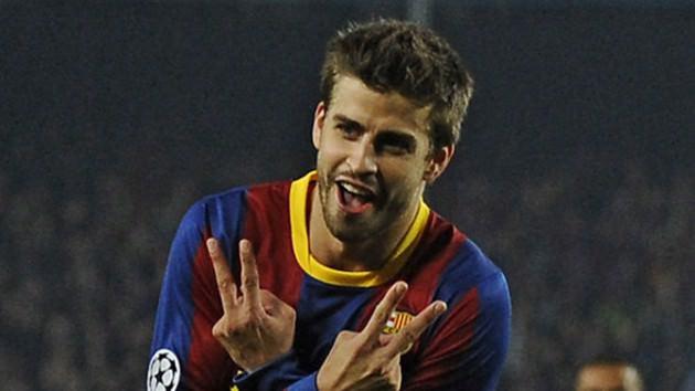 24. Gerard Pique -Barcelona
