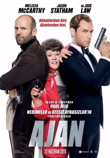 <p><strong>Film: Ajan</strong><br />
Vizyon tarihi: 12.06.15 <br />
Toplam seyirci: 181.708</p>
