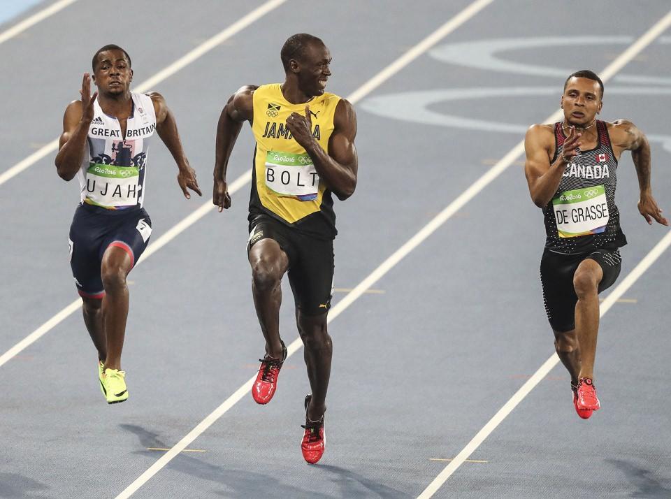 <p><strong>Usain Bolt</strong><br />
<br />
Brezilya'nın Rio De Janeiro kentinde yapılan Rio 2016 Yaz Oyunları Atletizm erkekler 100 metre yarı finalinde dünyaca ünlü Jamaikalı atlet Usain Bolt da yarıştı.<br />
<br />
<strong>Salih Zeki Fazlıoğlu</strong></p>

<p> </p>
