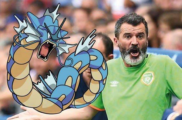 <p>Roy Keane - Gyarados</p>
