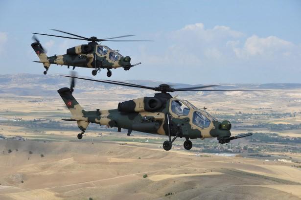 <p><strong>ATAK HELİKOPTERİ</strong></p>

<p>Atak helikopterleri kısa süre önce kullanılmaya başlandı. Bu yıl 17 helikopterin daha envantere girişi planlanıyor. Projenin bedeli 3.3 milyar dolar.</p>
