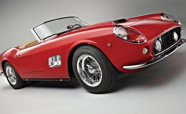 <p><strong>1962 Ferrari 250 GT SWB California Spyder 8,580,000 dolar (2012)</strong></p>