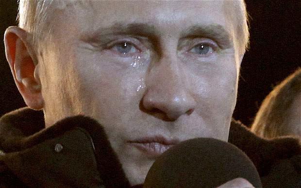 <p><strong>Rusya Devlet Başkanı Vladimir Putin ise 2012 seçimleri sonrası yaptığı zafer konuşmasında gözyaşlarına hakim olamamıştı. </strong></p>