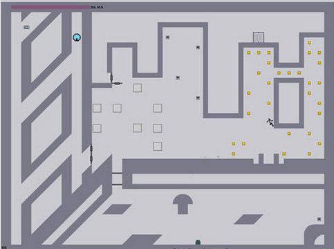N (Ninja)  Oldukça karışık olan bir labirentte robot ve otomatik koruma sistemlerinden gelecek saldırılara karşı koyarak bunları imha etmeniz gerekiyor.