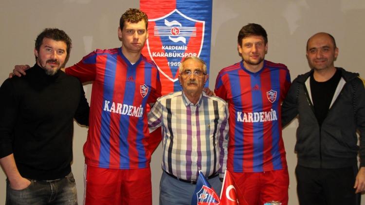 <p><strong>Kardemir Karabükspor</strong></p>
<p><strong>Gelenler:</strong> Andriy Bliznichenko (Dnipro), Oleksandr Rybka (Dinamo Kiev), Yevhen Seleznov (Shakhtar Donetsk), Paul Papp (Wil 1900)</p>