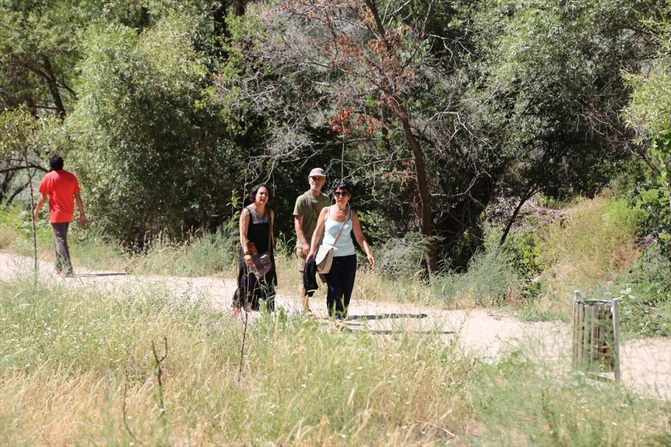 <p><strong>Farklı parkurlarda trekking imkanı</strong></p>
<p>Vadiyi ziyaret edenlerin farklı parkurlarda trekking yapma fırsatı yakaladığını aktaran Doğan, “Vadiye gelen yerli ve yabancı turistler, Melendiz Çayı'nı takip ederek, 4, 7 ve 14 kilometrelik parkurlarda, doğa ve tarihle iç içe yürüyüş yapma imkanı buluyorlar.” ifadelerini kullandı. </p>