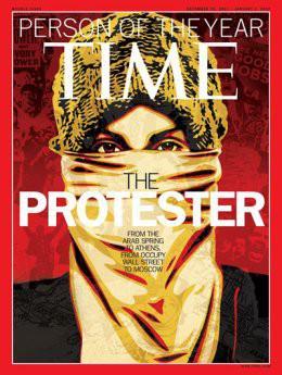 2011 – The Protester, Person of the Year 