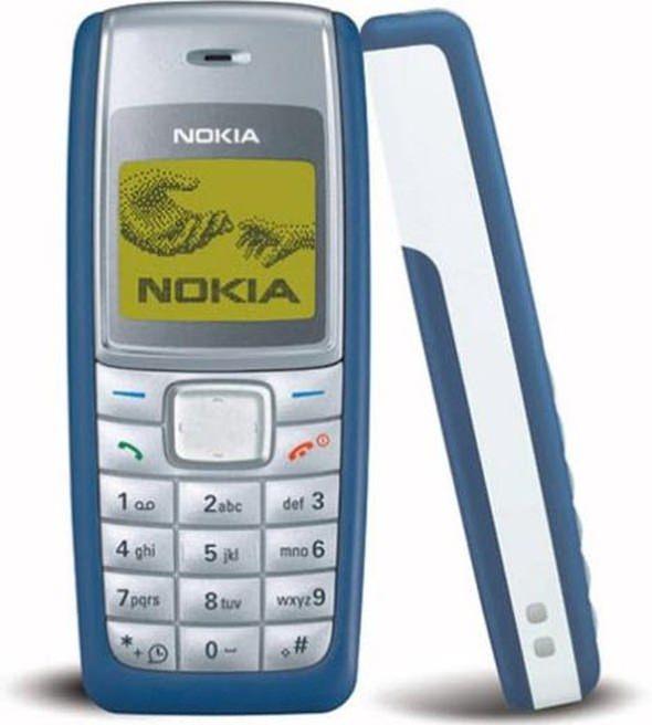 <p>Nokia 1110</p>

<p>Çıkış tarihi: 2005 (Aynı zamanda 250 milyondan fazla kullanıcının aldığı dünyanın en çok satan telefonudur)</p>
