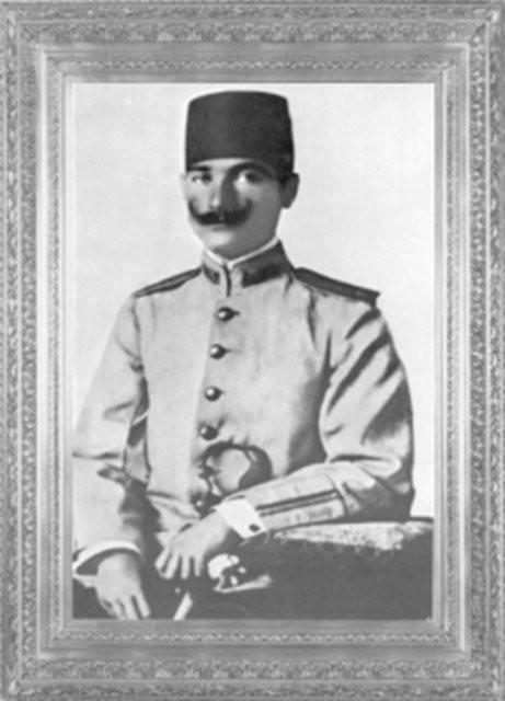 Mustafa Kemal, Şam'da, 5 nci Ordu 30 ncu Süvari Alayı'nda görevliyken (1906) 