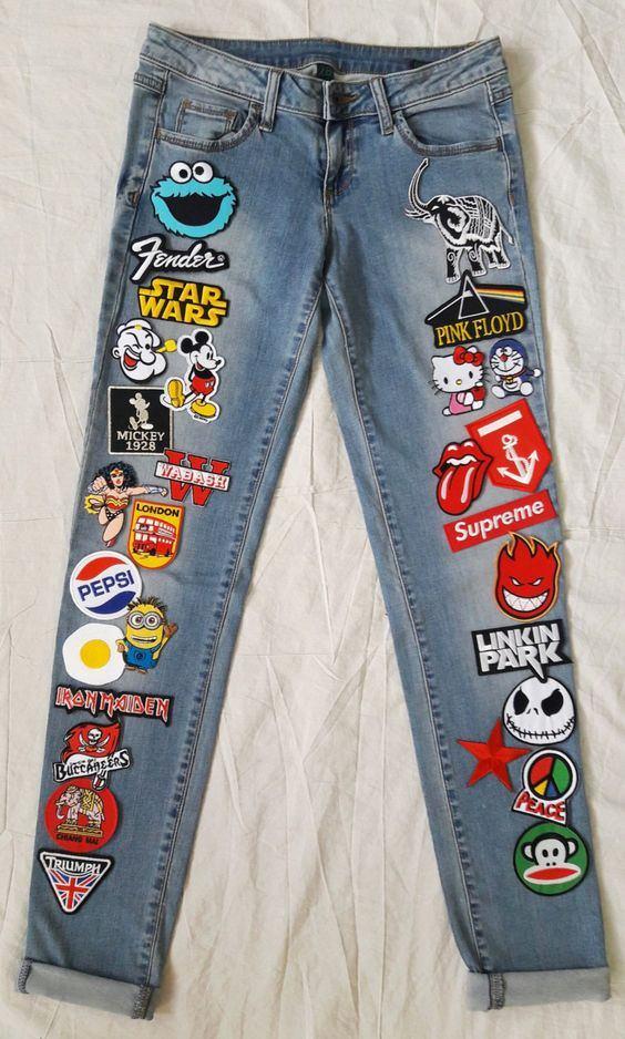<p>Patch aksesuarları her yerde ve her desende bulmak mümkün. Yapıştırma aşamasında ise ihtiyacınız olan tek şey bir ütü.</p>
