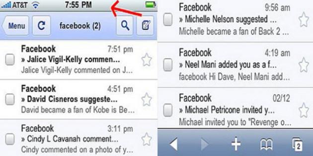 <p>9. Herhangi bir uygulamada en tepeye bir kere basarsanız, ekran otomatikman en üste scroll eder!<br />Twitter'da, facebook'da ya da mail uygulamasında çok aşağılara indiyseniz, tepeye ufak bir tıklama sizi eeen üste götürür</p>
<p> </p>