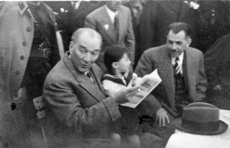 <p>Atatürk'ün kızı Ülkü Adatepe</p>