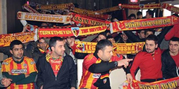 KAYSERİSPOR:  Kayseri-İsatnbul BB:    1 maç seyircisiz, Sivasspor-Kayseri:    15 bin TL Kayseri-Fenerbahçe:    30 bin TL  (Toplam:    45 bin TL) 