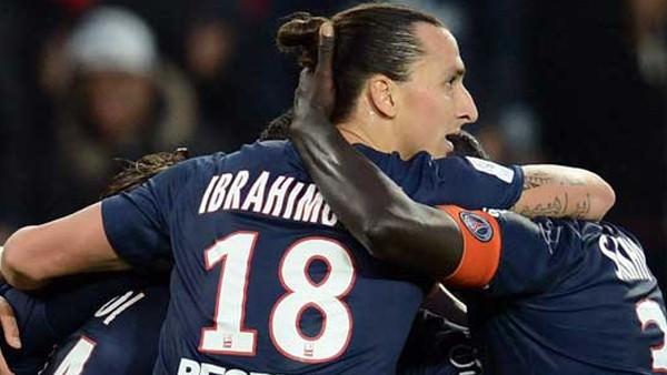 4. Zlatan Ibrahimovic - Paris Saint Germain