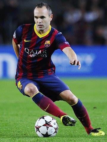 <p>5. Andres Iniesta (Barcelona)</p>