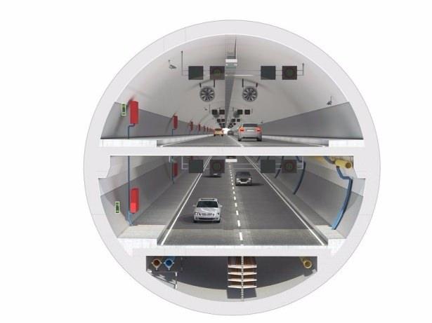 <p>Bu yılın sonunda tamamlanması planlanan tünelden sadece otomobil ve minibüsler geçebilecek. Tünelin Boğaz geçişi 5,4 km olacak ve iki yaka 106 metre derinde birleştirilecek. Uzunluğu 14,6 km olan tünelin maliyeti 1,1 milyar dolar. </p>