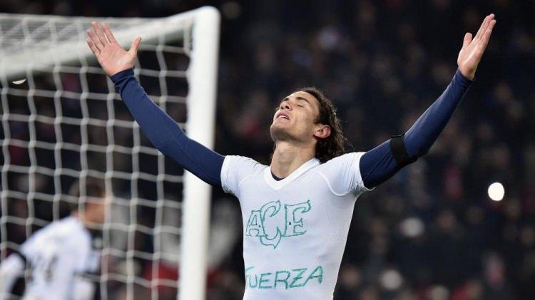 <p>47 - Edinson Cavani - PSG</p>