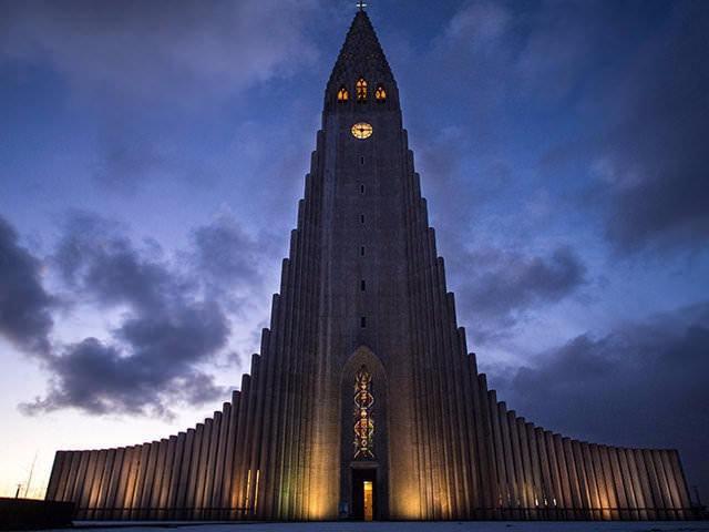 <p>Kilise, İzlanda</p>
