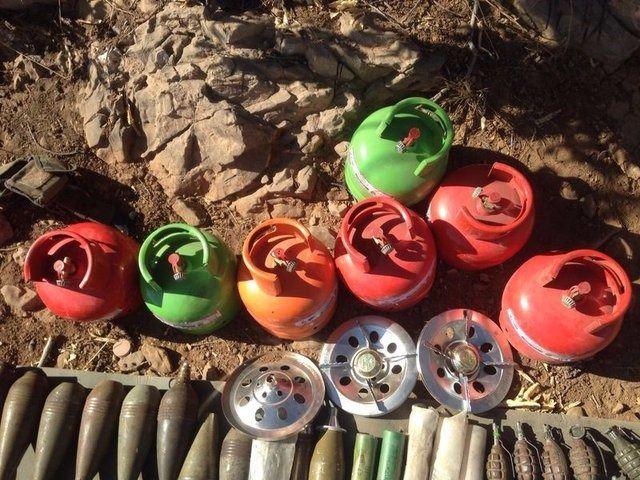 <p>11 bin 80 adet Kaleşnikof ve 952 adet 23 mm. top mühimmatı bulunduğu belirtildi. İHA</p>

<p> </p>
