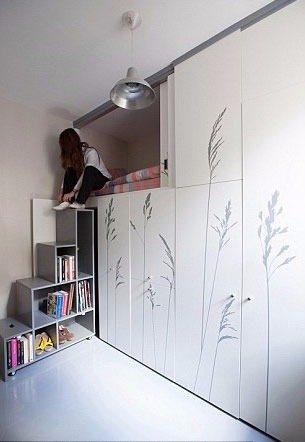<p>Sadece 86 metrekarelik bu minik oda gizli yatak, banyo, merdiven ve masayla portatif bir eve dönüştürülüyor.</p>