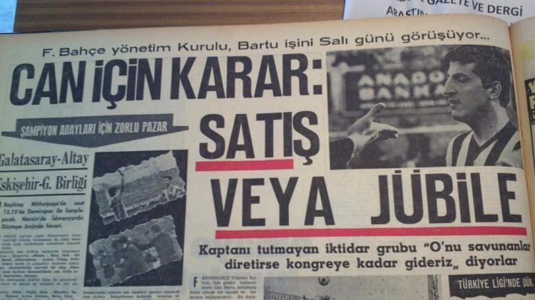 <p>Sinyor Can Bartu futbola veda ediyor - 6 eylül 1970</p>