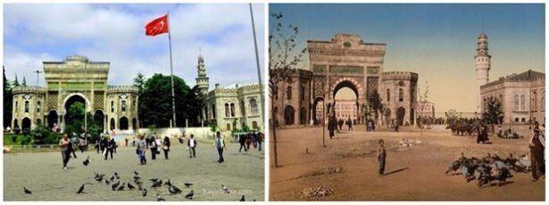 <p>Beyazıt Meydanı'nın eski günleri</p>
