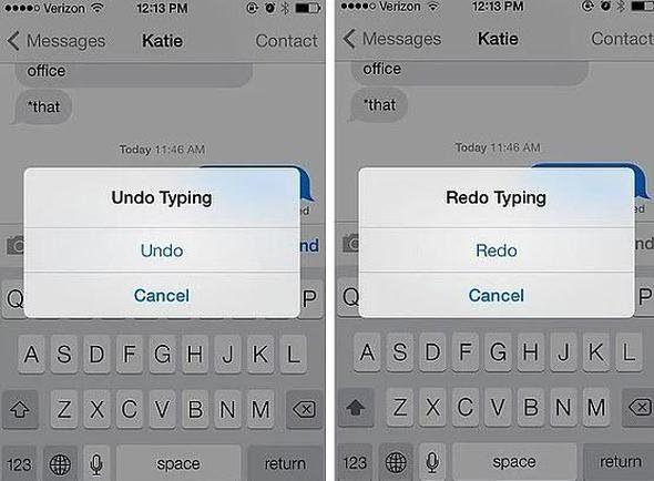 <p>iPhone'da herhangi bir bölümde yazı yazarken iPhone'u sağa sola sallarsanız karşınıza üç seçenek çıkacak. Geri Al butonuna tıklarsanız yazdıklarınızı silebilirsiniz.</p>

<p> </p>
