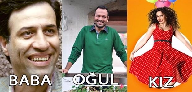 <p>Kemal Sunal - Ali Sunal - Ezo Sunal</p>