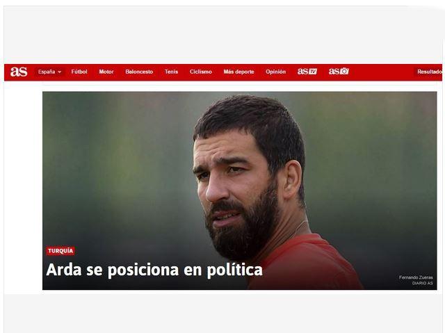 <p><strong>AS</strong></p>

<p>Arda Turan siyasete girdi.. Barcelonalı futbolcu referandumda evet diyeceğini söyledi.</p>
