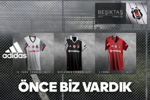 <p>Siyah-beyazlı kulüp, 2016-2017 sezonda giyeceği iç ve dış saha formalarını resmen duyurdu.</p>