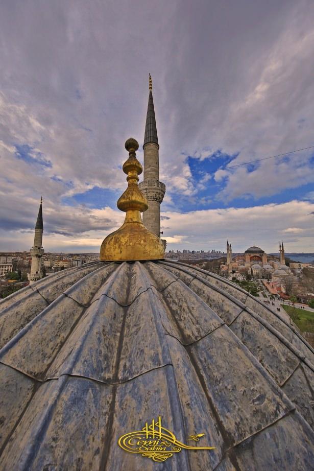 <p>Sultanahmet Cami Dış Kubbe 1606-1619</p>
