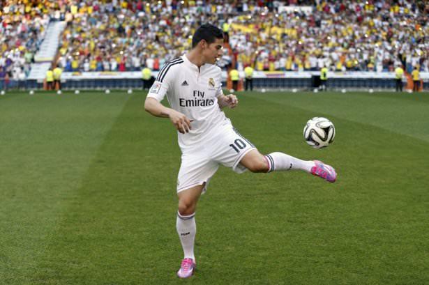 <p>6. James Rodriguez</p>

<p> </p>
