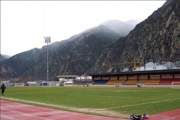 <p>Estadi Comunal Dandorra La Vella Stadı- Andorra(Andorra la Vella)</p>