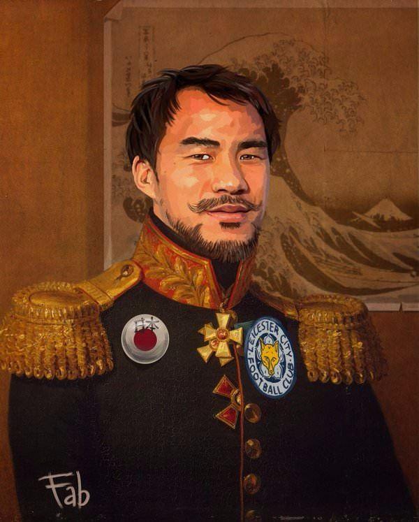 <p>Shinji Okazaki</p>
