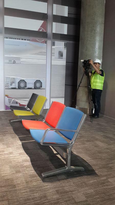 <p>2018'de tamamlanması planlanan 3.havalimanının “ilk” yolcu salonu tamamlandı. </p>
