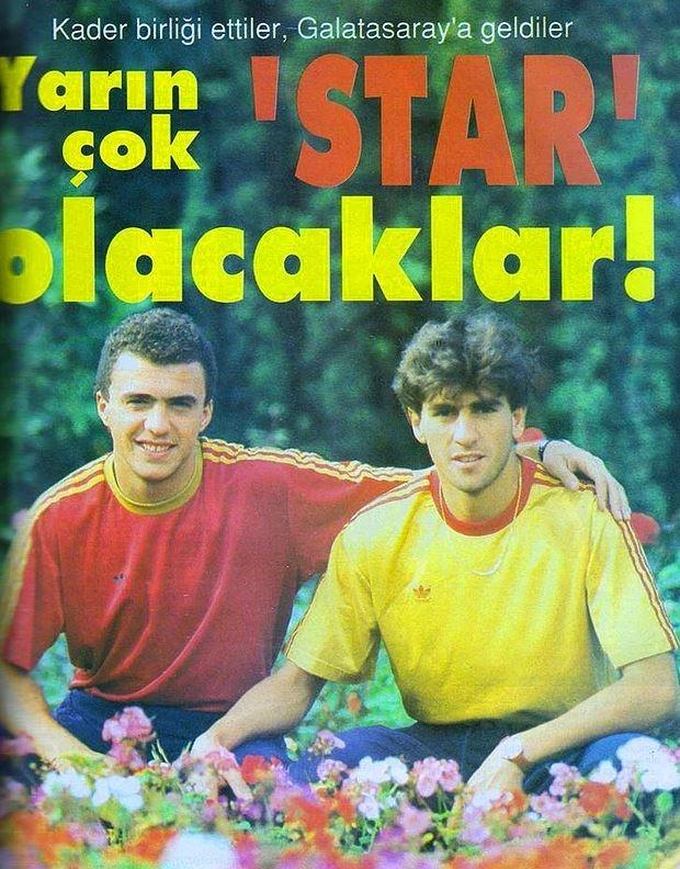 <p>Spor Dergisi: "Yarın Çok Star Olacaklar" Arif Erdem & Hamza Hamzaoğlu - Eylül 1991</p>
