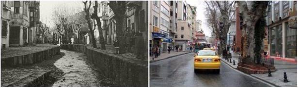 <p>71 yıl önce ve sonra Ortaköy "Dereboyu"</p>
