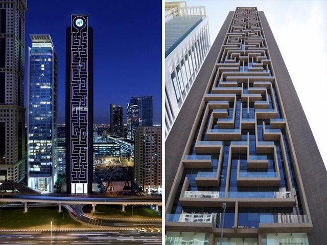 <p>The Maze Tower, Dubai</p>
