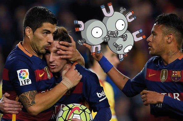 <p>Barcelona's MSN - Magneton</p>
