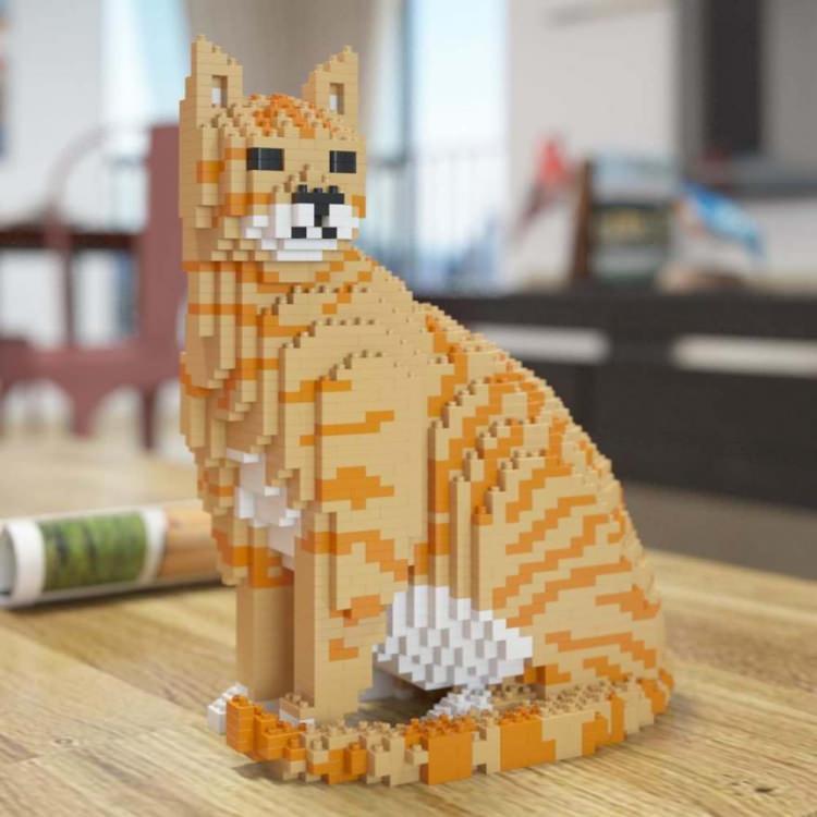 <p>Evinde kedi beslemek isteyipte korkan ya da uygun bir ortamı bulamayan hayvansever kişiler için üretilen Lego kedileri sizde çok seveceksiniz! </p>
