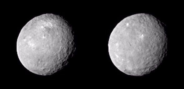 <p>NASA tarafından yapılan açıklamada bilgi veren Almanya'nın Max Planck Güneş Sistemi Araştırma Enstitüsü'nden Andreas Nathues, "Bu tamamen beklenmedik ve sırrını henüz bilmediğimiz bir durum... Daha parlak olan nokta, kameramızla görüntülemek için çok küçük. Ancak küçük olmasına rağmen Ceres üzerindeki en parlak yeri temsil ediyor" dedi.</p>

<p> </p>
