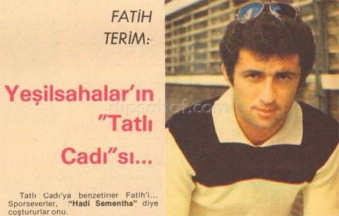 <p>1976 / Fatih Terim</p>

<p>Yeşil sahaların tatlı cadısı Fatih Terim.</p>
