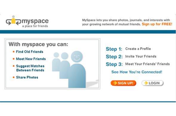 <p>Myspace</p>
