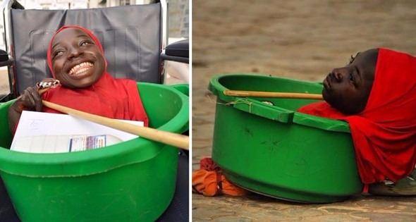 <p>D&uuml;nya; yeşil renkli plastik bir leğenin i&ccedil;inde yaşama tutunmaya &ccedil;alışan, kolları ve bacakları olmamasına rağmen g&uuml;l&uuml;msemesini y&uuml;z&uuml;nden hi&ccedil; eksik etmeyen Rahma'yı sosyal medyada 10 yaşındaki erkek kardeşi Fahad&rsquo;ın paylaştığı fotoğrafla tanımıştı.</p>

<p>&nbsp;</p>
