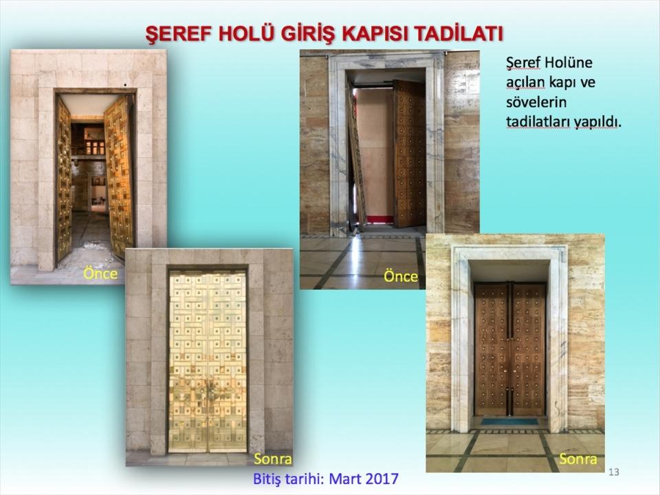 <p>Muhalefet kulisinde duvarlara orijinal yağlı boya tablolar yerleştirildi, halılar yenilendi, televizyon ebatları büyütüldü, çay ocakları elden geçirildi, zarar gören korkuluklar yenisiyle değiştirildi.</p>
<p> </p>