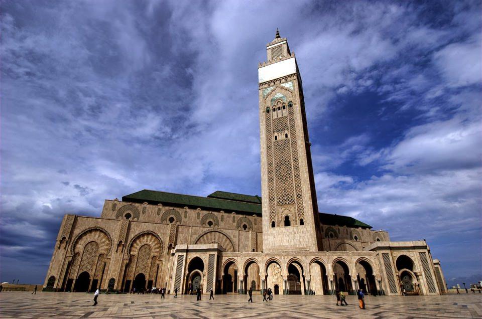 <p>II. Hassan camii Casablanca - Fas</p>
